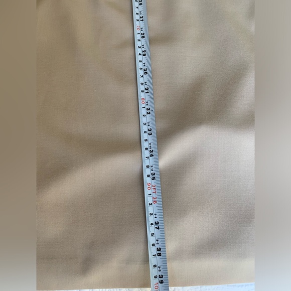 Beymen Natural tan color 48% wool blend sleeveless dress at knee Eu 42 US 10 - Picture 14 of 15